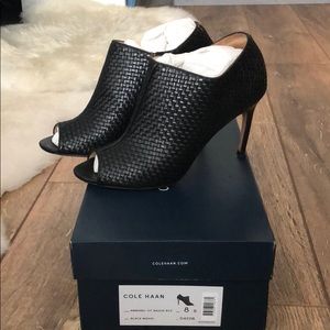 Almost new Cole Haan Annabel Open Toe Ankle Boots